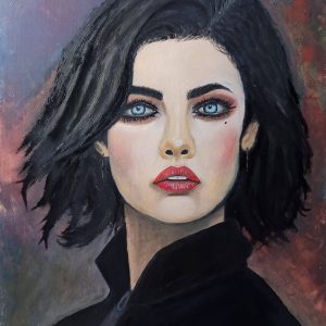 Marcela, oleo